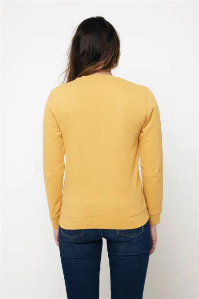  Iqoniq Zion recycled cotton crew neck - iqoniq yellow 