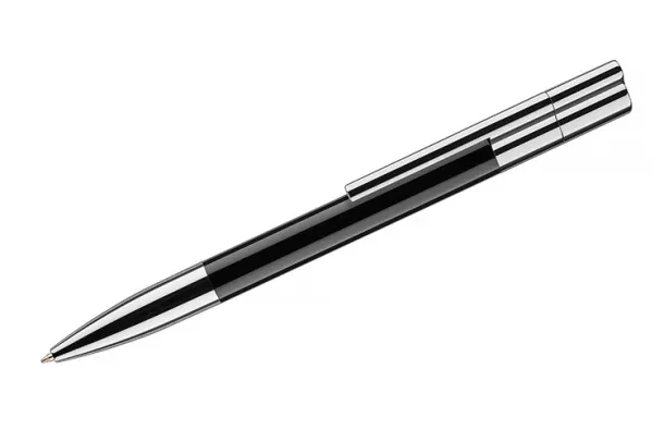 BRAINY Ball pen with USB flash drive Crna