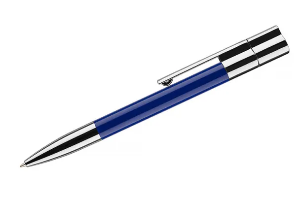 BRAINY Ball pen with USB flash drive Blue