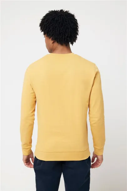  Iqoniq Zion unisex pulover od recikliranog pamuka, 340 g/m² - iqoniq Oker žuta 