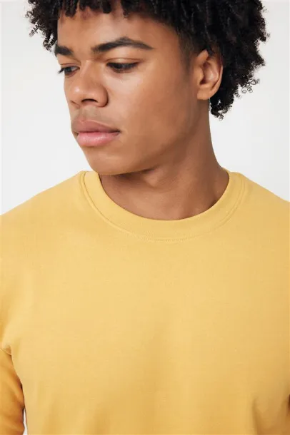  Iqoniq Zion recycled cotton crew neck - iqoniq yellow 