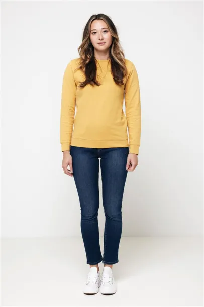  Iqoniq Zion recycled cotton crew neck - iqoniq yellow 