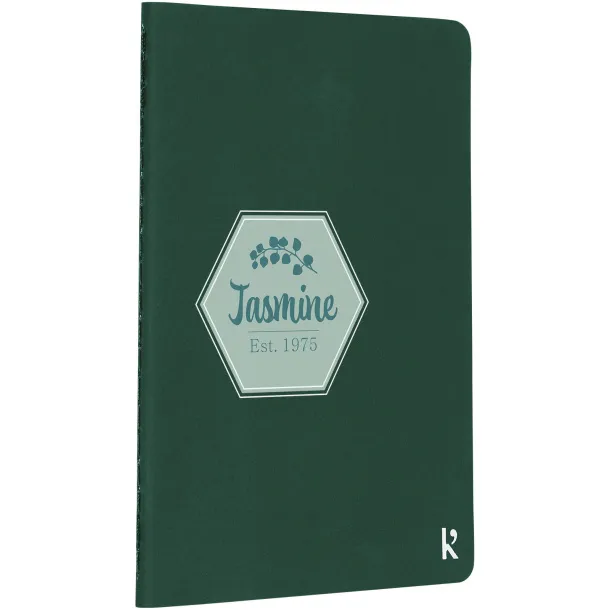 Karst® A6 dnevnik od kamenog papira, meki uvez - Karst® Moss green