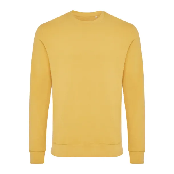  Iqoniq Zion recycled cotton crew neck - iqoniq yellow 