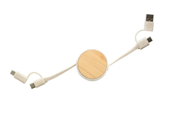 Komugo USB charger cable Natural