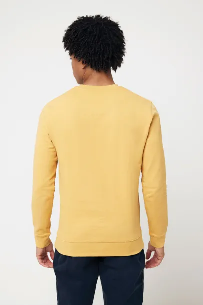  Iqoniq Zion unisex pulover od recikliranog pamuka, 340 g/m² - iqoniq Oker žuta 
