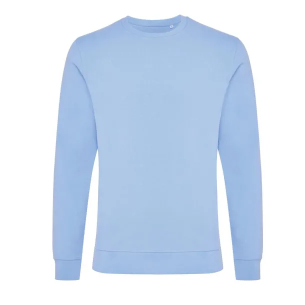  Iqoniq Zion recycled cotton crew neck - iqoniq sky blue
