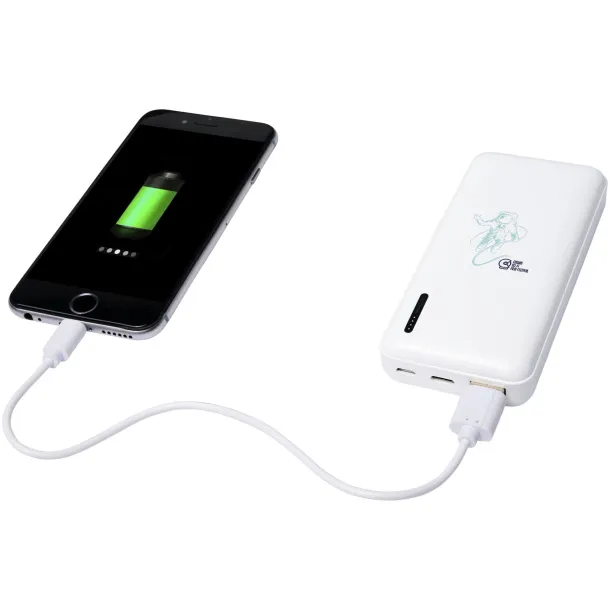 Compress 10.000 mAh high density power bank - Avenue White