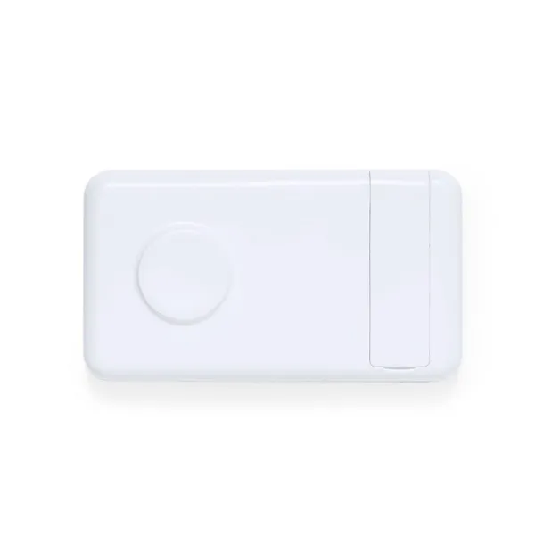  Wireless power bank 5000 mAh, wireless charger 15W, phone holder Bijela