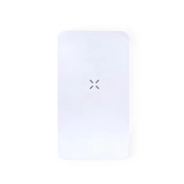  Wireless power bank 5000 mAh, wireless charger 15W, phone holder white