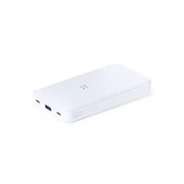  Wireless power bank 5000 mAh, wireless charger 15W, phone holder white