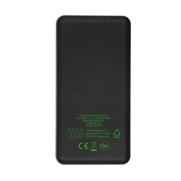  RPET power bank 8000 mAh A69F99