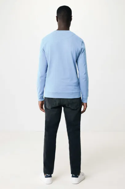  Iqoniq Zion recycled cotton crew neck - iqoniq sky blue