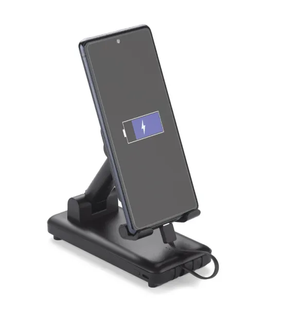 SEGURO Power bank with phone holder  10 000 mAh BLACK