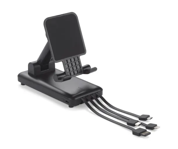 SEGURO Power bank with phone holder  10 000 mAh BLACK