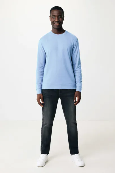  Iqoniq Zion recycled cotton crew neck - iqoniq sky blue