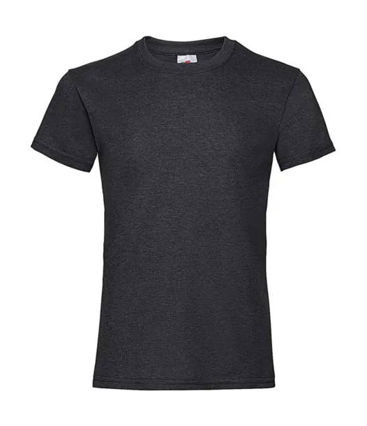  Valueweight kratka majica za djevojčice, 165 g/m² - Fruit of the Loom Dark Heather Grey