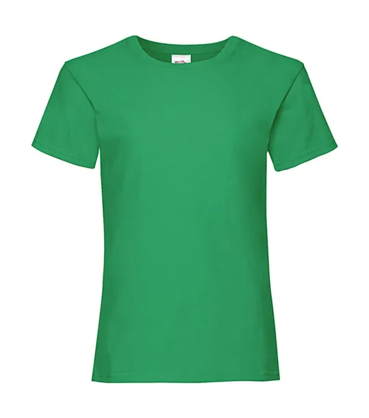  Valueweight kratka majica za djevojčice, 165 g/m² - Fruit of the Loom Kelly zelena
