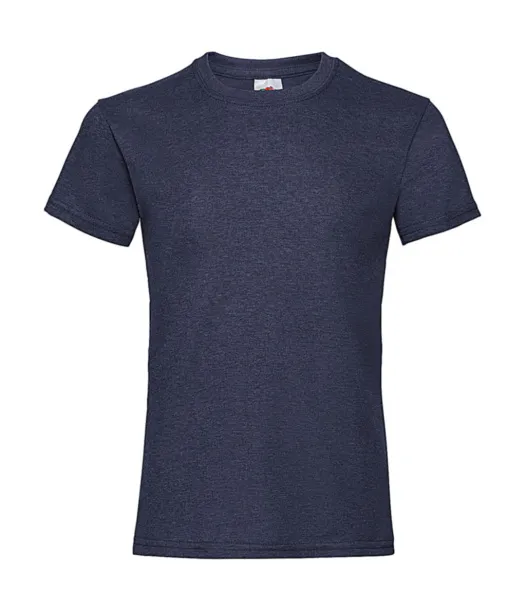  Valueweight kratka majica za djevojčice, 165 g/m² - Fruit of the Loom Vintage Heather Navy