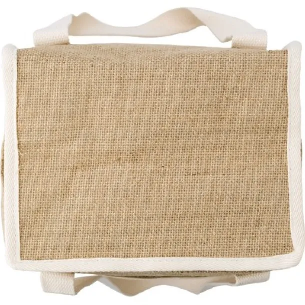  Jute cooler bag brown