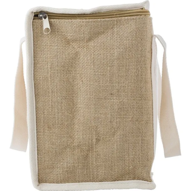  Jute cooler bag brown