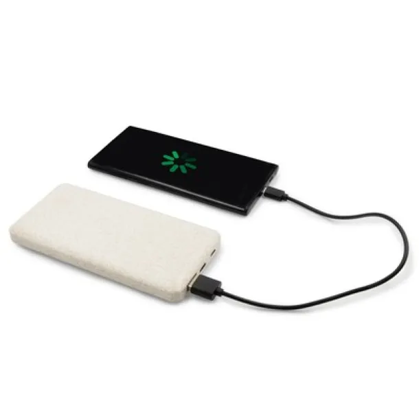  Wheat straw power bank 8000 mAh neutral