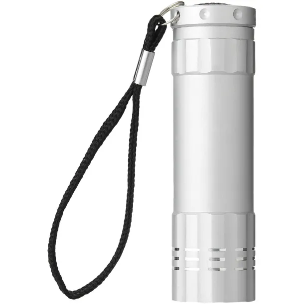 Leonis svjetiljka s 9 LED žarulja - Bullet Srebrna