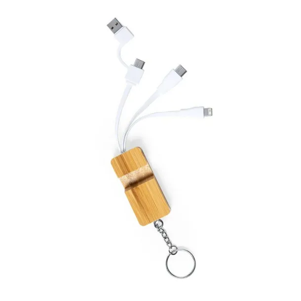  Charging cable, phone stand, keyring brown