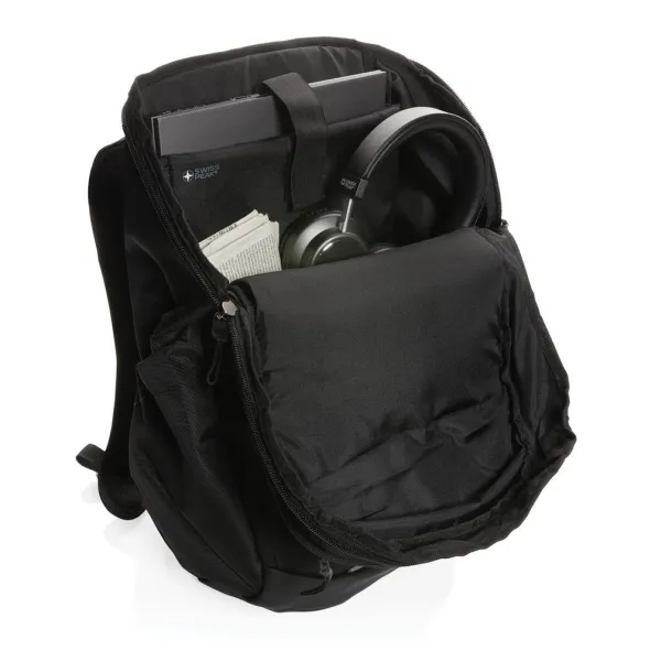  Poslovni ruksak Swiss Peak AWARE™ RPET od 15,6'' - Swiss Peak Crna