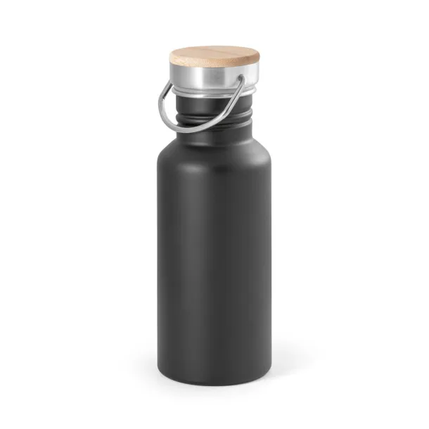 OASIS Stainless steel bottle 540 ml Black