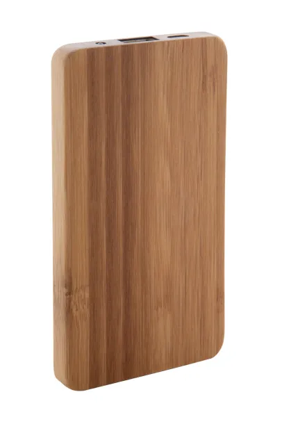 Bamboost USB prijenosna baterija, 4000 mAh Prirodna
