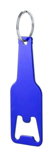 Clevon bottle opener keyring Blue