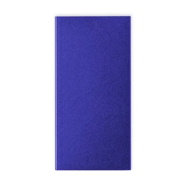  Recycled aluminium power bank 4000 mAh blue