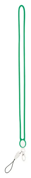 Sigex silicone lanyard Green