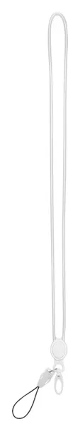 Sigex silicone lanyard White