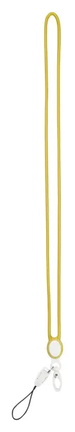 Sigex silicone lanyard Yellow