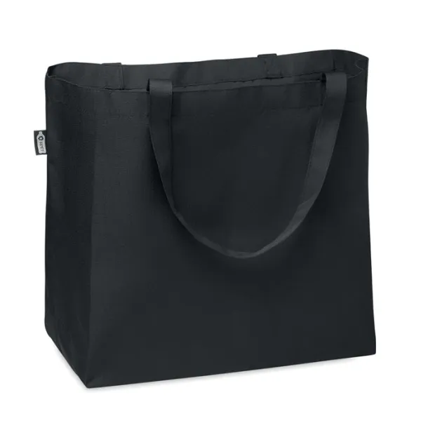 FAMA 600D RPET large shopping bag Black