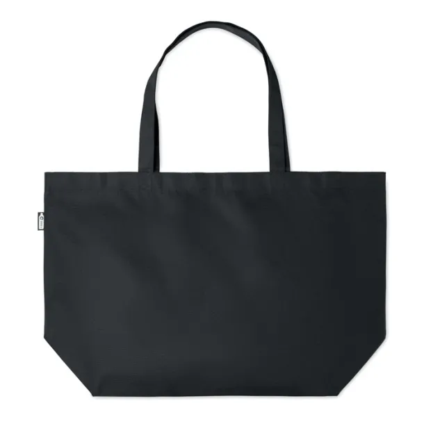 FAMA 600D RPET large shopping bag Black