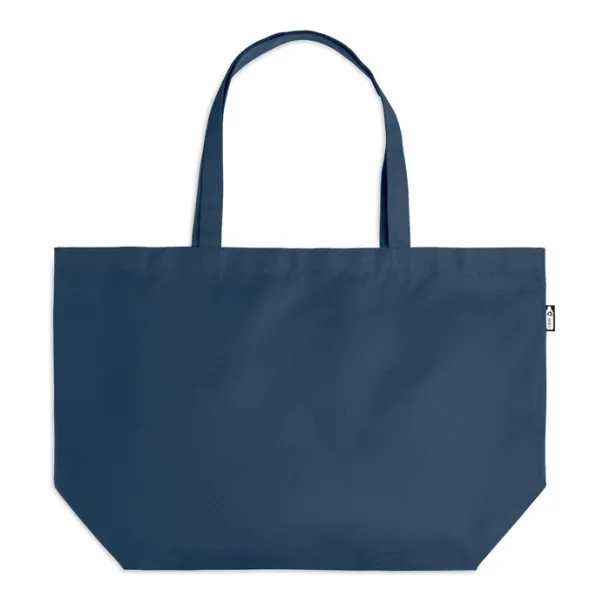 FAMA 600D RPET large shopping bag Blue