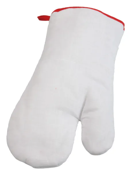 Piper oven mitt White