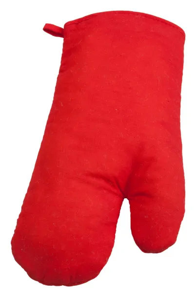 Challah oven mitt Red