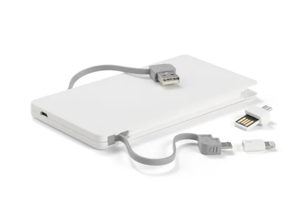 TOTAL prijenosna baterija, 4 000 mAh Bijela