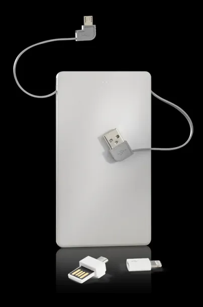 TOTAL prijenosna baterija, 4 000 mAh Bijela