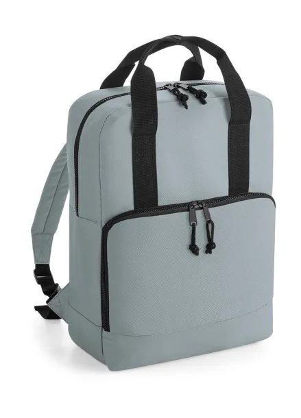  Recycled Twin Handle Cooler Backpack - Bagbase Pure Grey