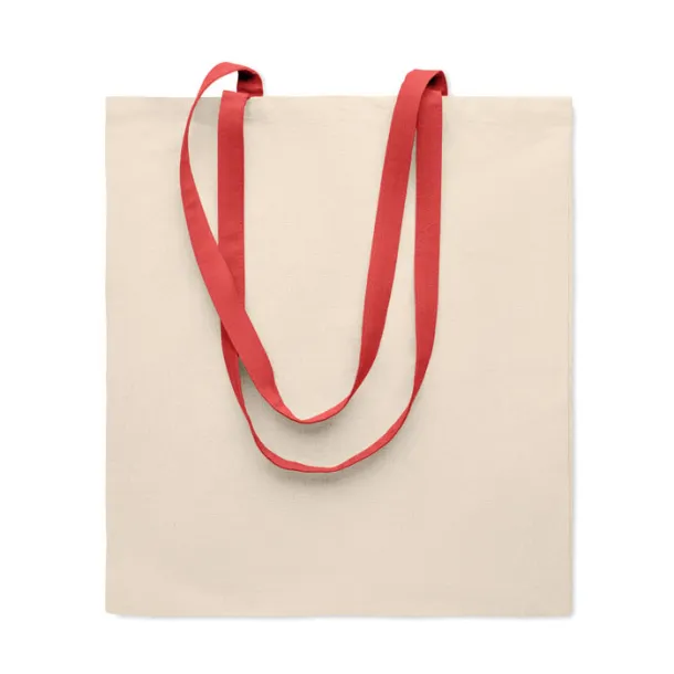 ZEVRA 140 gr/m² Cotton shopping bag Red