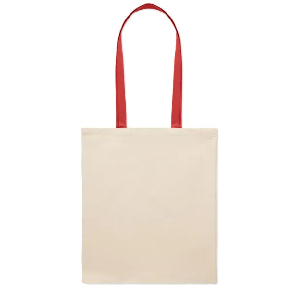 ZEVRA 140 gr/m² Cotton shopping bag Red