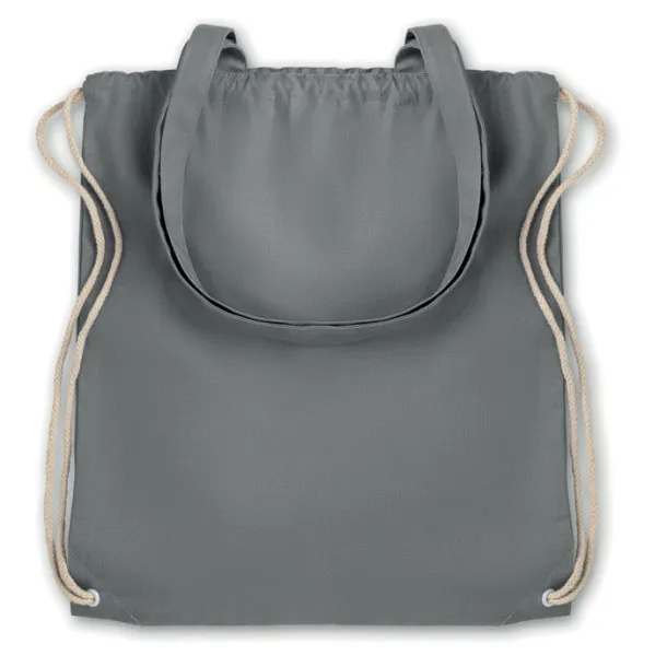 MOIRA Drawstring and handles bag Grey