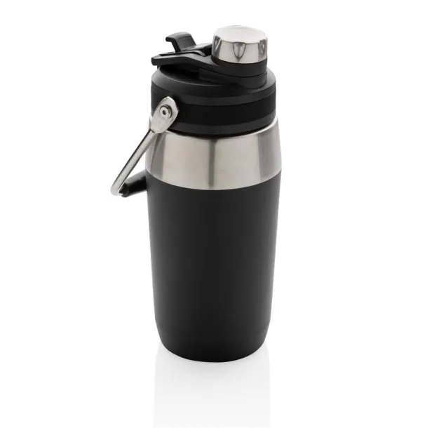  Vacuum stainless steel dual function lid bottle 500ml - XD Collection Black 