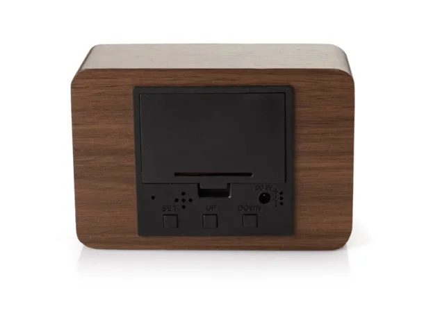 CLAP Desk clock Brown