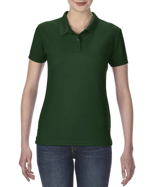  PERFORMANCE® LADIES' DOUBLE PIQUÉ POLO - Gildan Forest Green